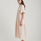 Ashley Textured Cotton Maxi Nightdress