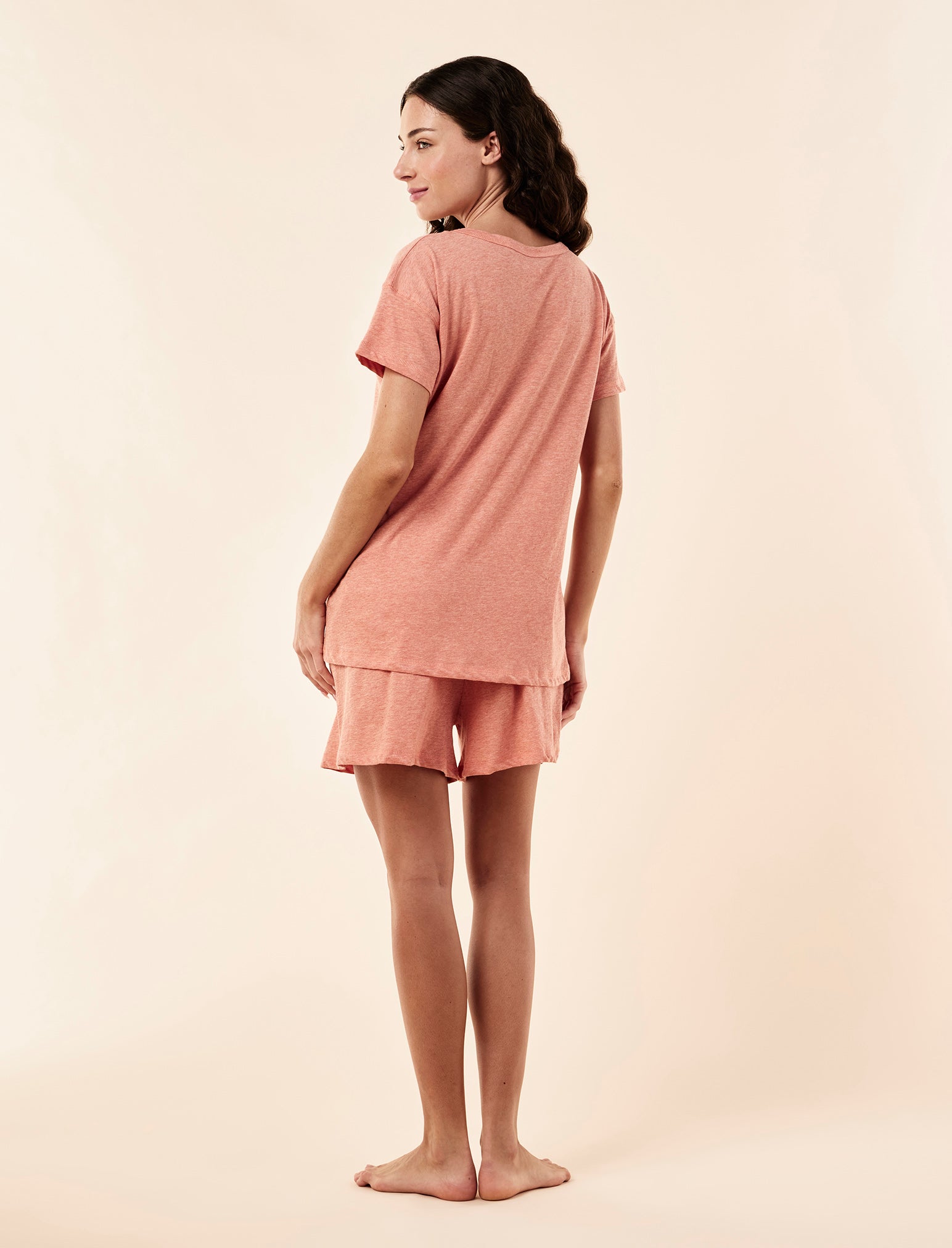 Jada Organic Cotton Knit Boxer PJ Set