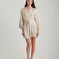 Washable Silk Short Robe