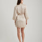 Washable Silk Short Robe