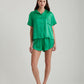 Audrey Silk Boxer PJ Set