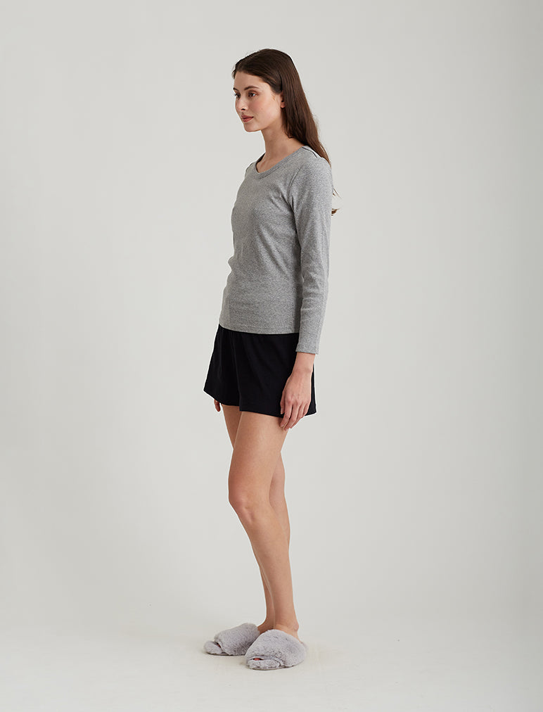 Milla Rib Shelf Bra Tee