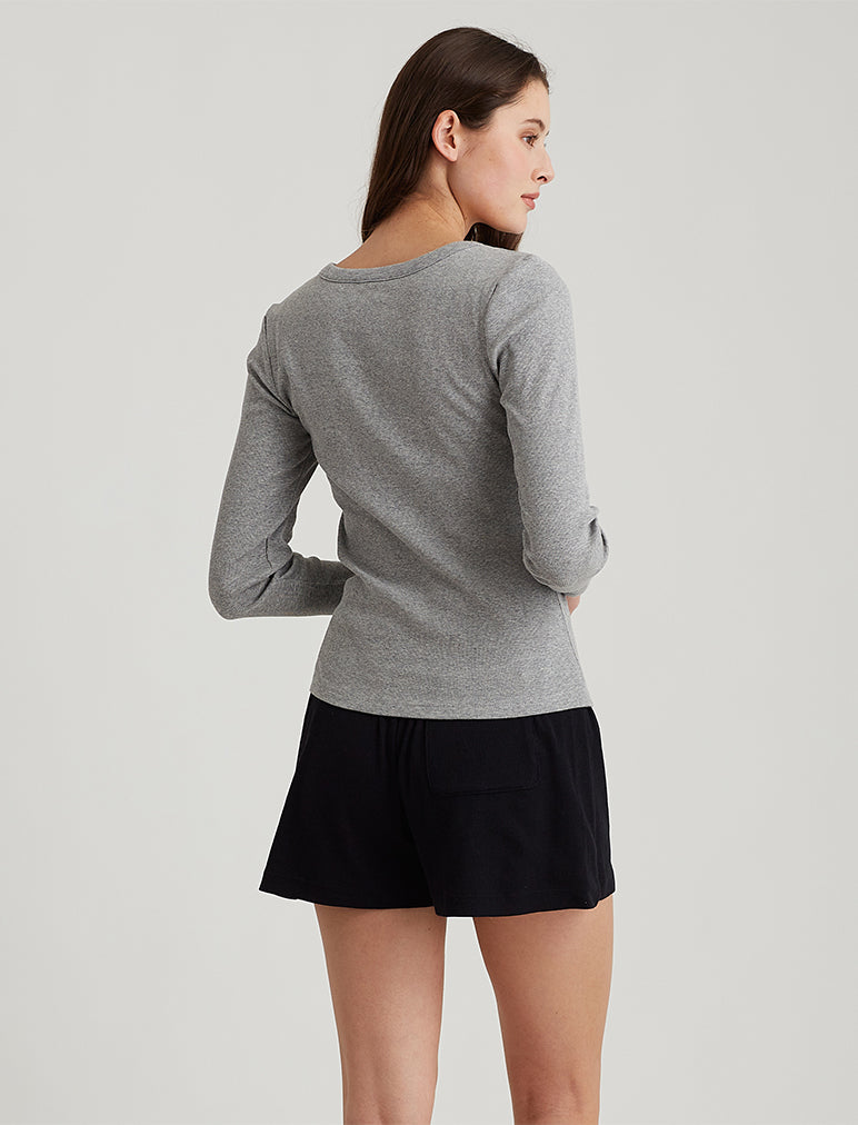 Milla Rib Shelf Bra Tee