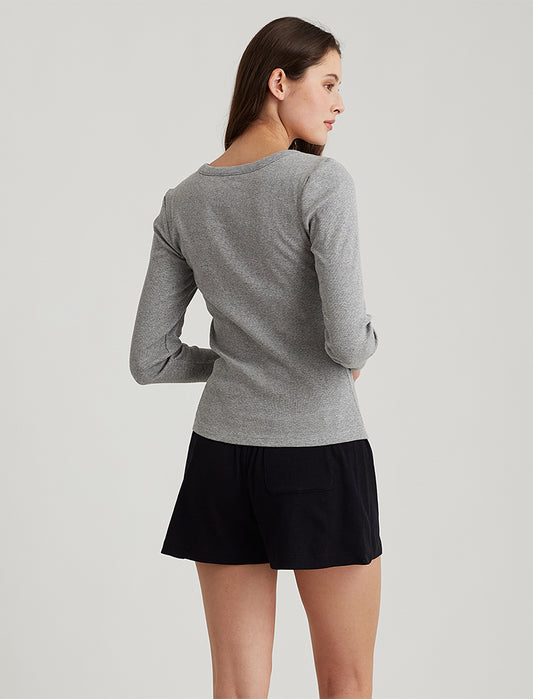 Milla Rib Shelf Bra Tee