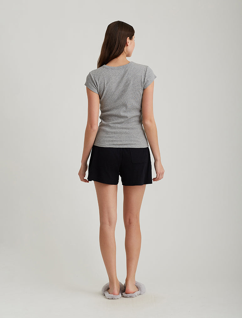 Milla Rib Shelf Bra Tee