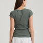 Milla Rib Shelf Bra Tee