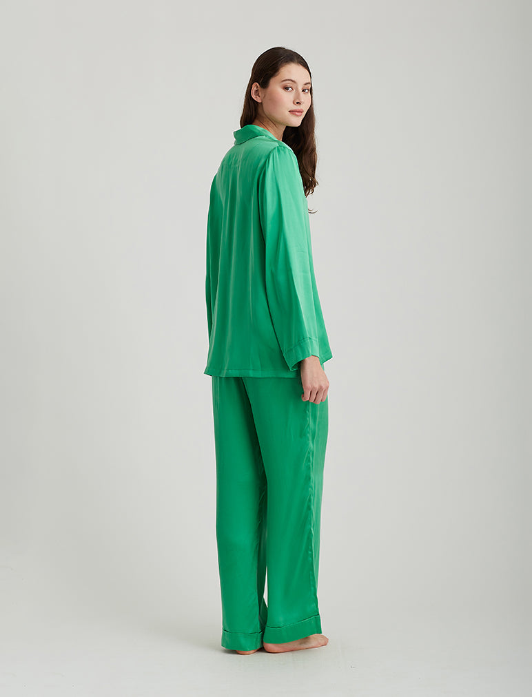 Audrey Pure Silk Full Length PJ – Papinelle Sleepwear AU