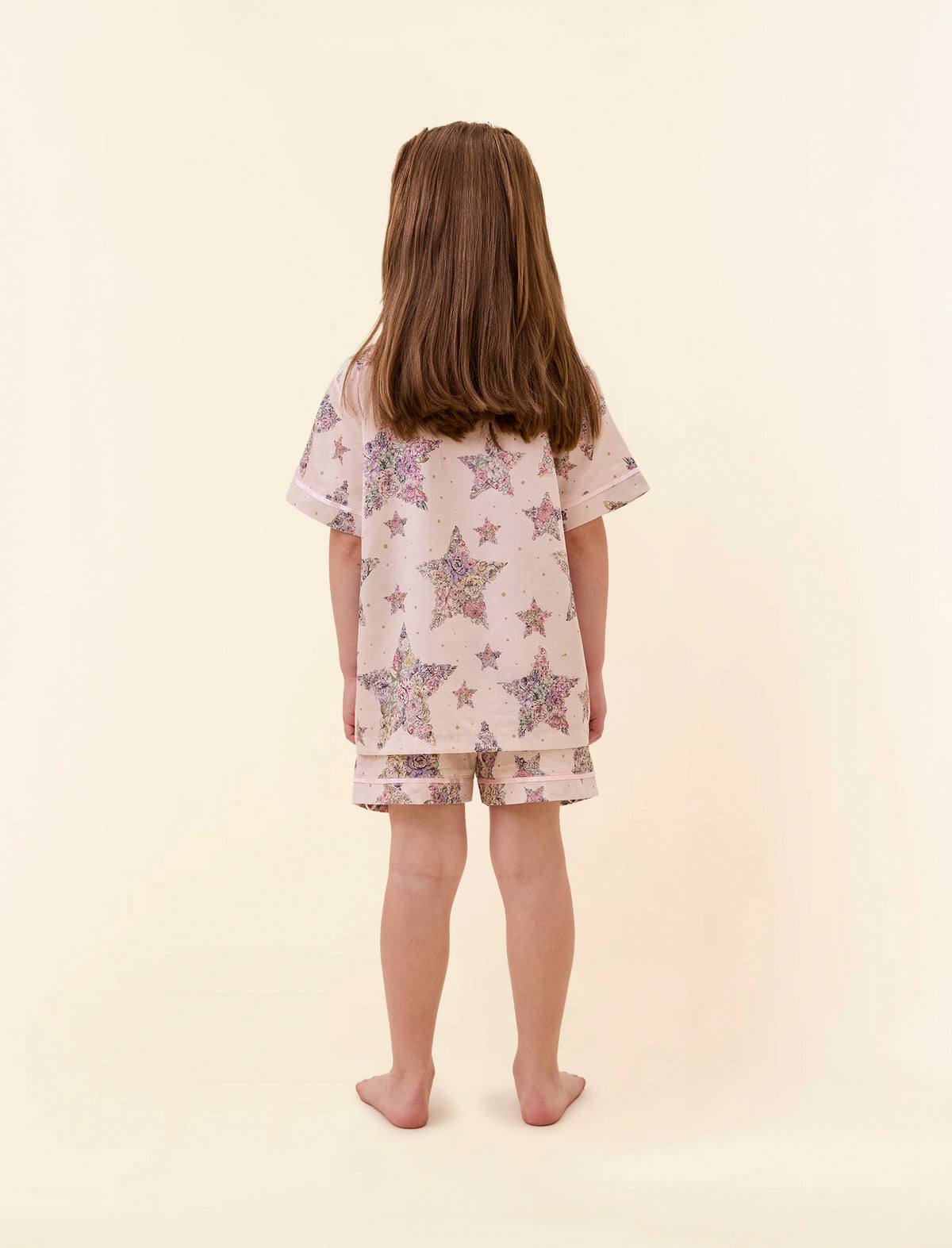 Kids Floral Star Boxer PJ Set