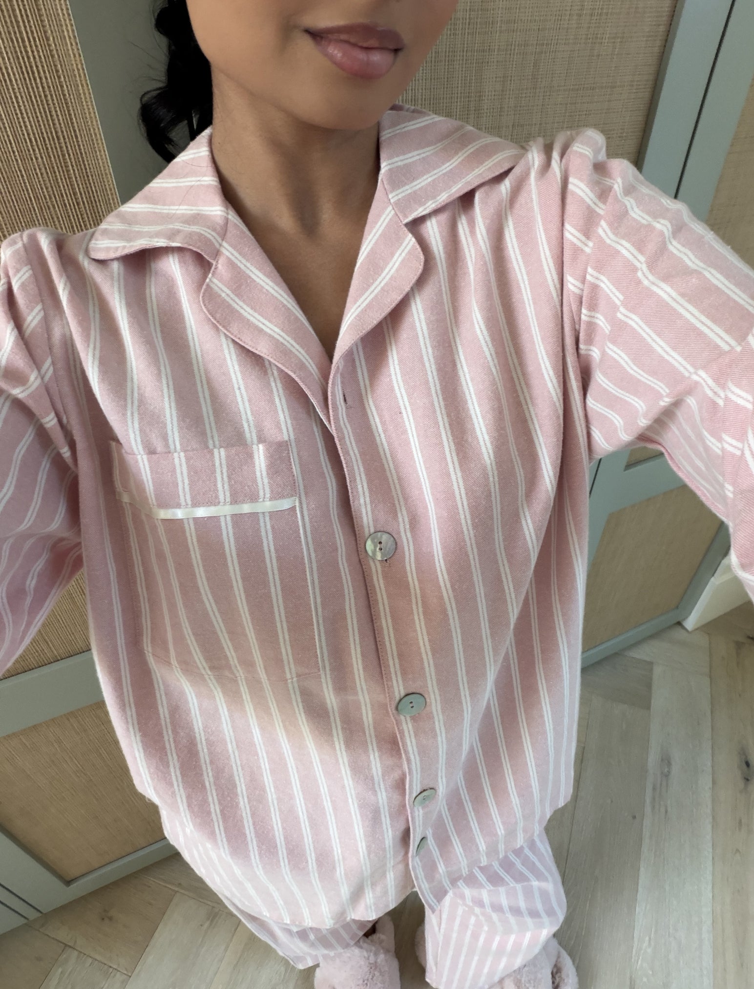 Organic Brushed Cosy Full Length PJ Set