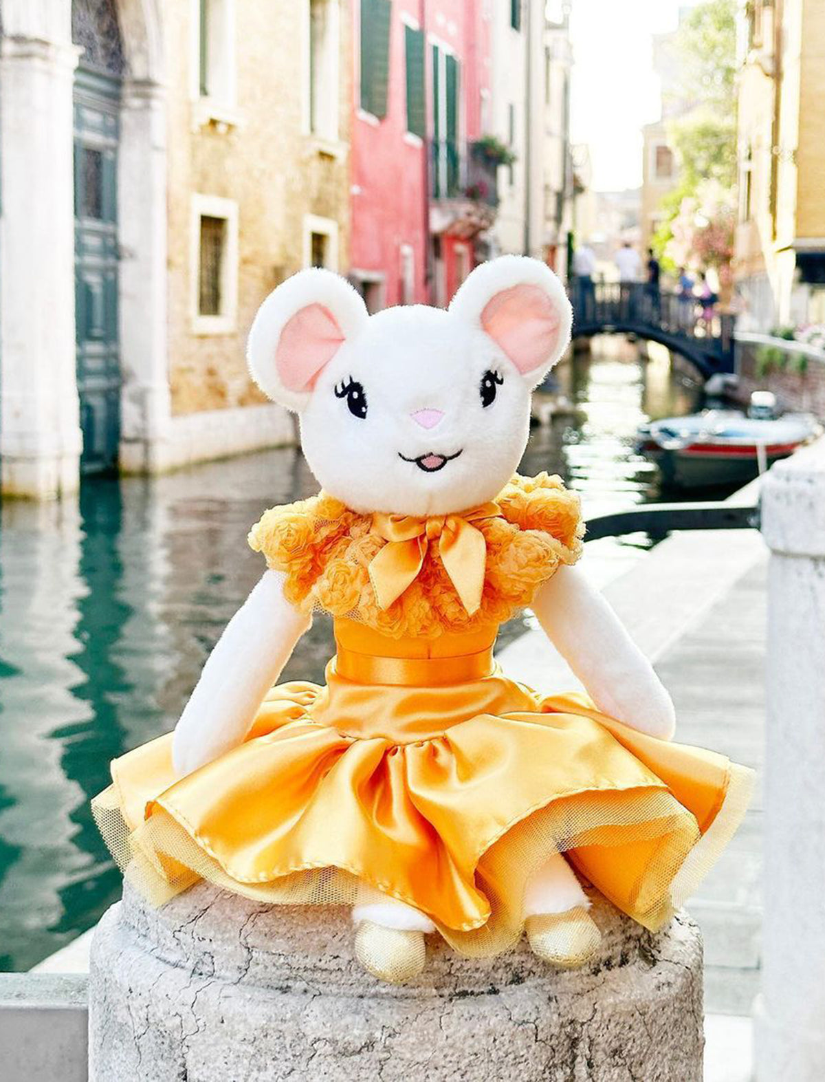 Claris Plush Toy 30cm  Très Chic Tangerine