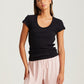 Milla Rib Shelf Bra Tee