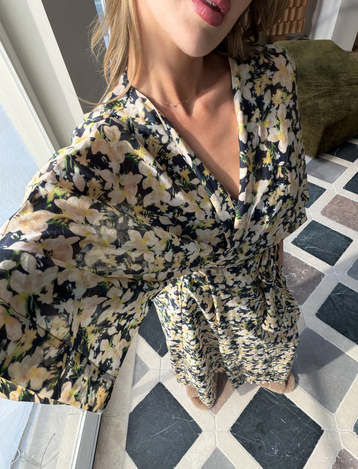 Serena Kimono Maxi Robe