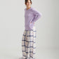 Organic Cotton Plaid Pant and Feather Soft Top