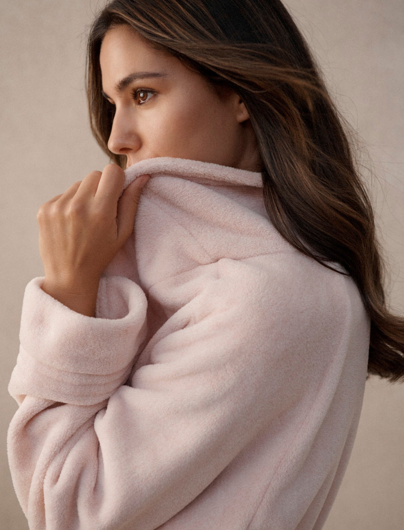 Long Plush Robe