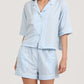 Luxe Blue Spot Boxer PJ Set
