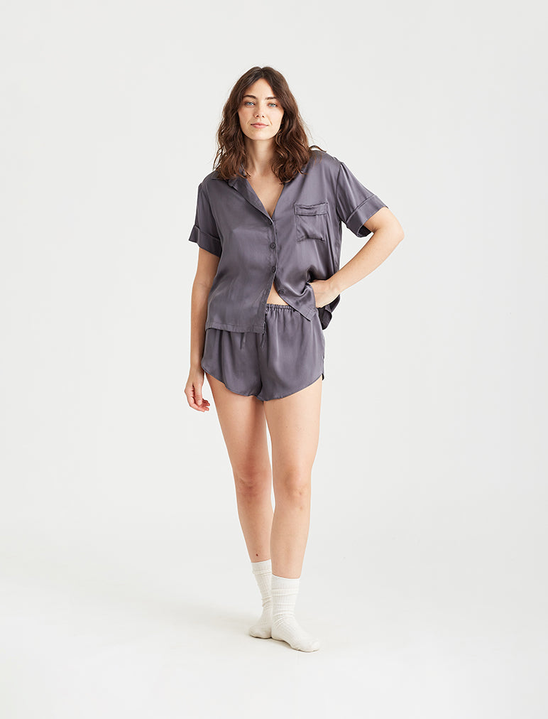 Audrey Silk Boxer PJ