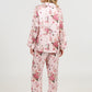Lou Lou Silk Piped Full Length PJ