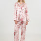Lou Lou Silk Piped Full Length PJ