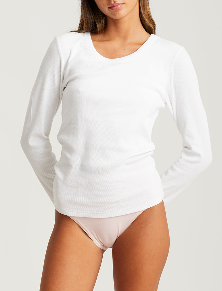 Milla Rib Shelf Bra Tee