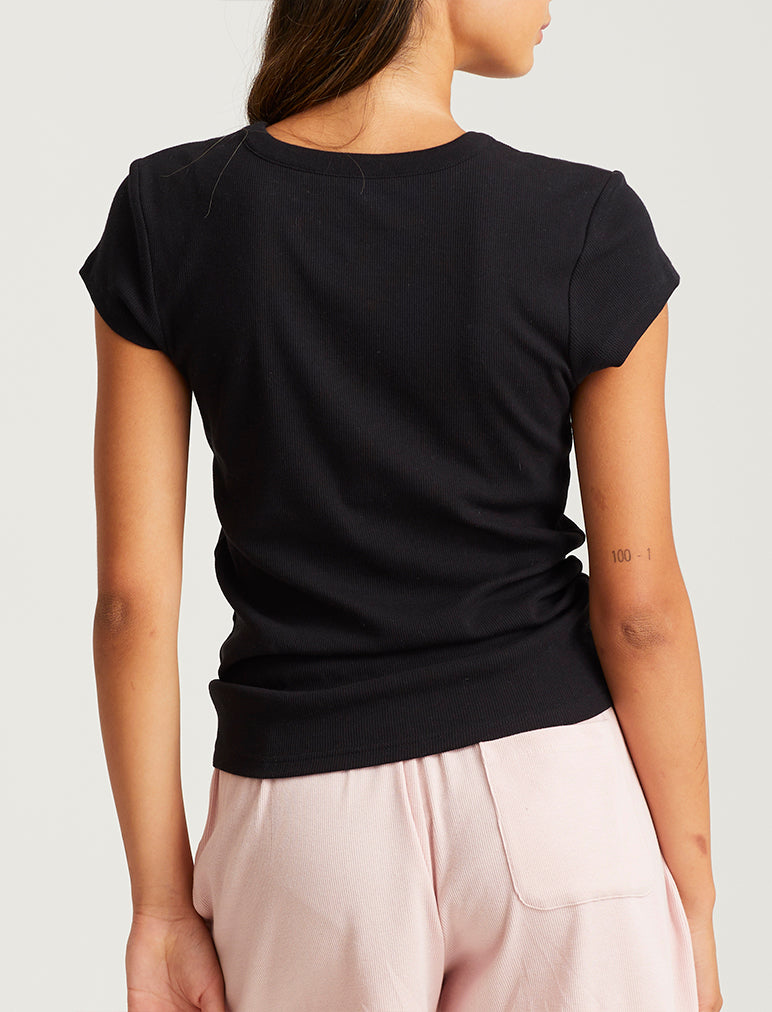 Milla Rib Shelf Bra Tee