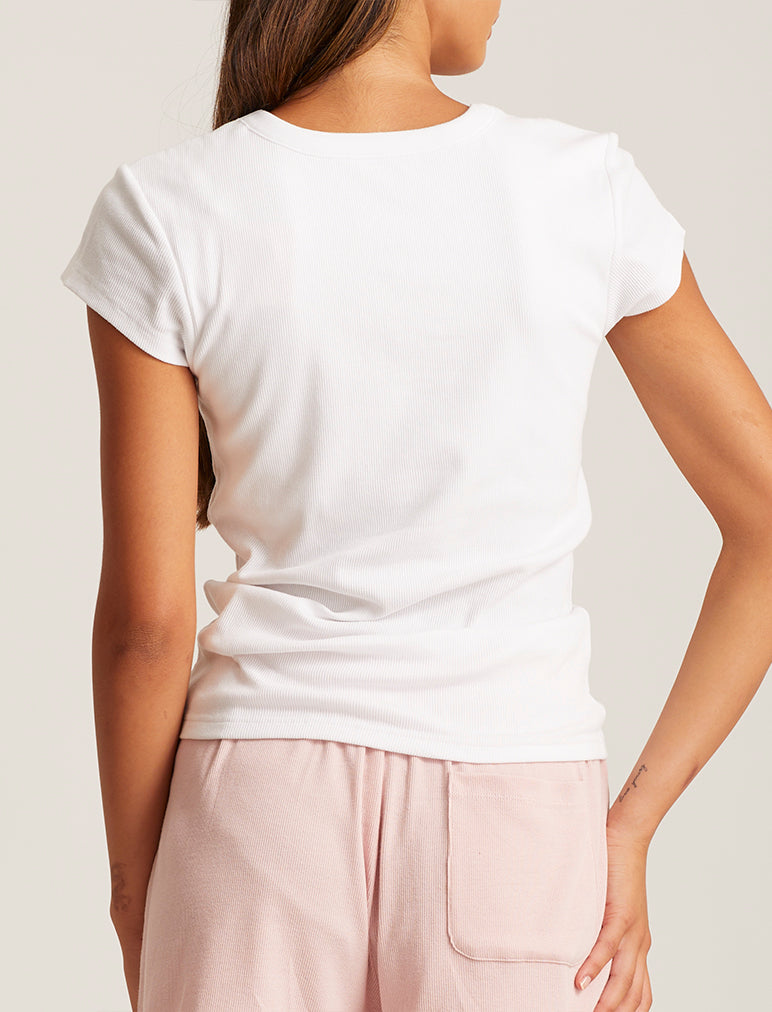 Milla Rib Shelf Bra Tee