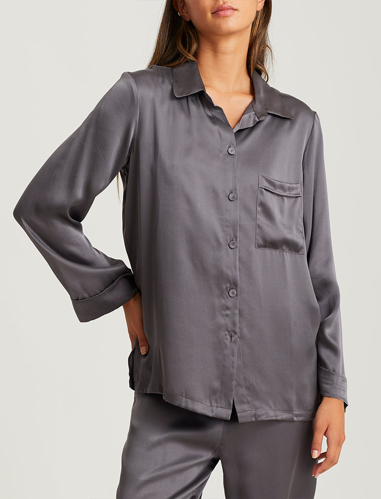 Audrey Pure Silk Full Length PJ