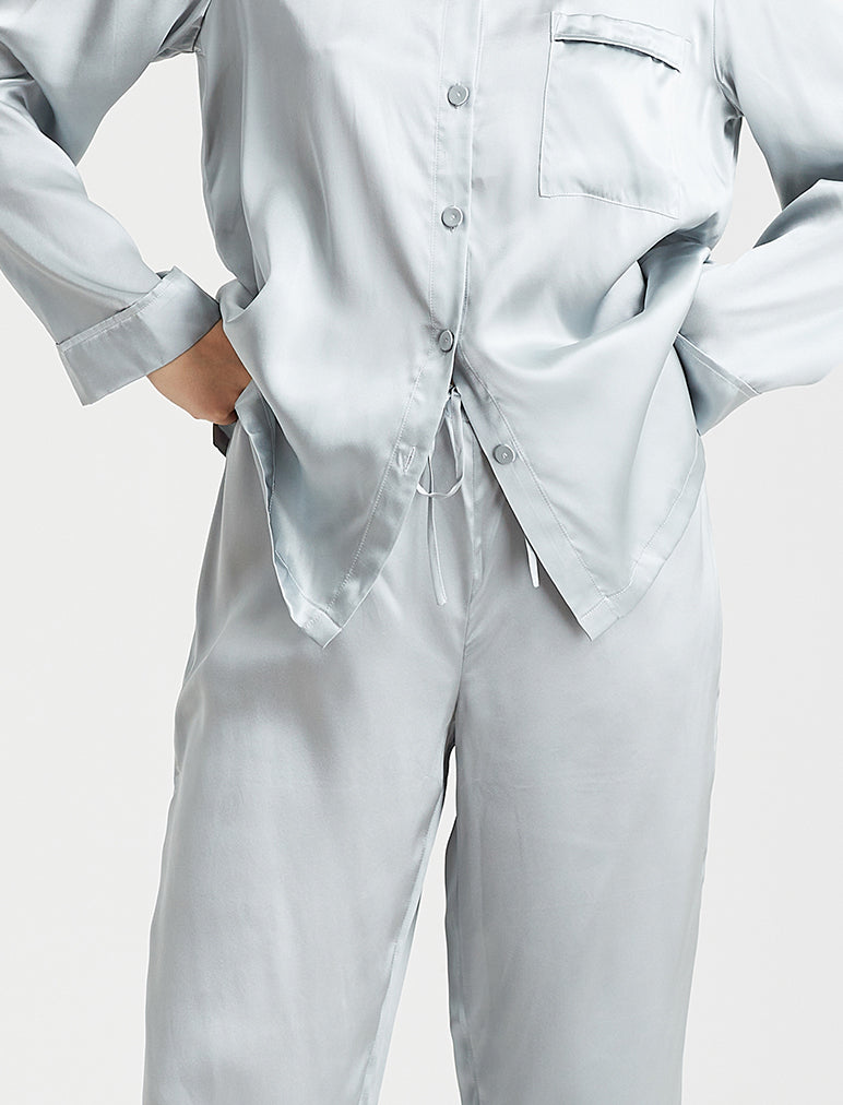 Audrey Pure Silk Full Length PJ