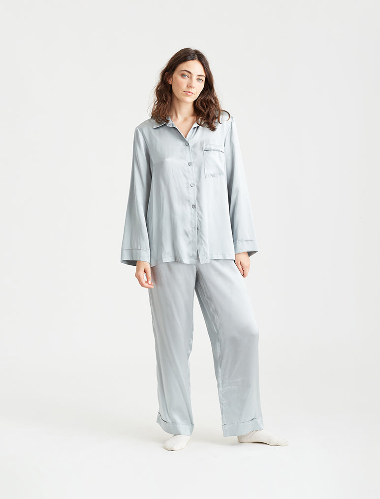 Audrey Pure Silk Full Length PJ