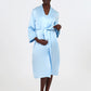 Audrey Silk Long Robe