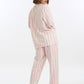 Cotton Stripe Full Length PJ