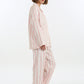 Cotton Stripe Full Length PJ