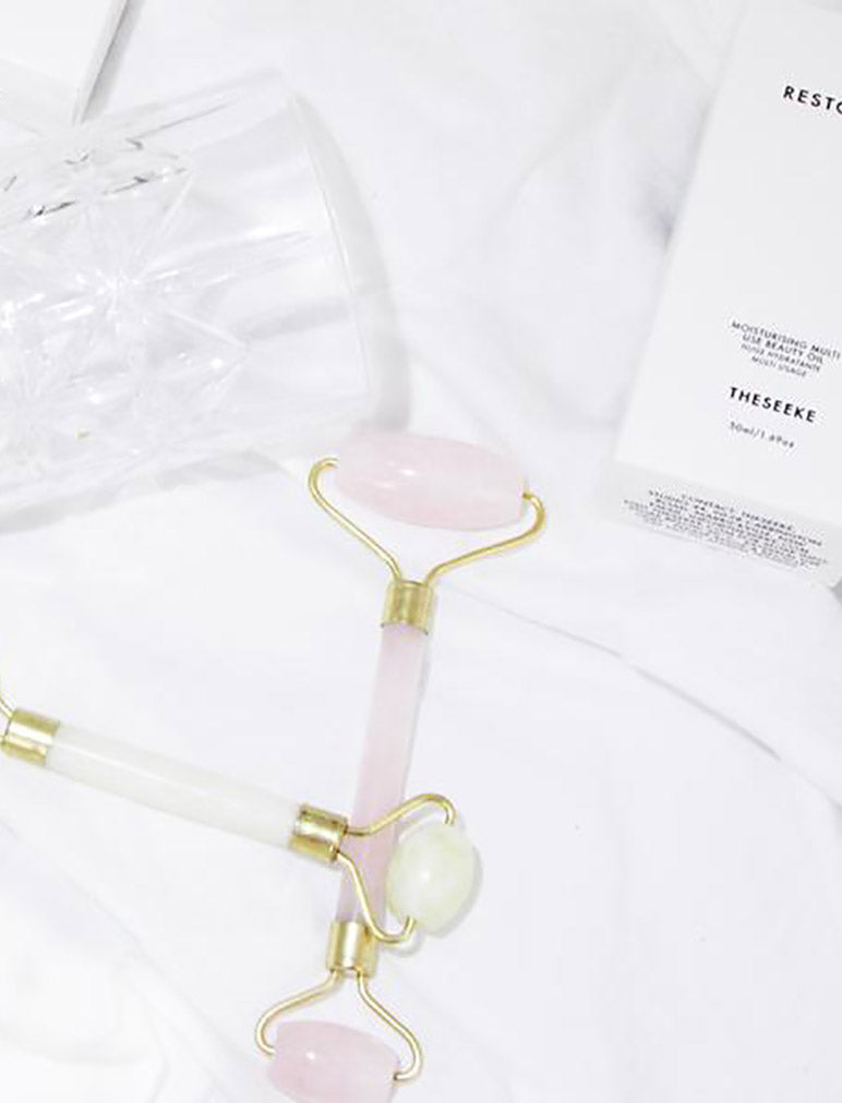 Rose Quartz Face Roller