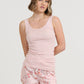 Jardin Pink Boxer and Singlet Set