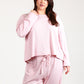 Luxe Rib Modal Boxy Long Sleeve Tee
