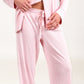Luxe Rib Modal Wide Leg Pant