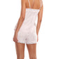 Camille Silk Lace Cami and Boxer Set