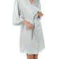 Camille Silk Lace Robe