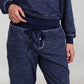 So Soft Fleecy Loungepant in Navy