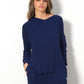 Soft Touch Rib V-Neck Top