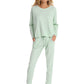 Super Soft Waffle V-Neck Top